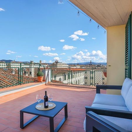 Penthouse With Big Terrace In Oltrarno Daire Floransa Dış mekan fotoğraf