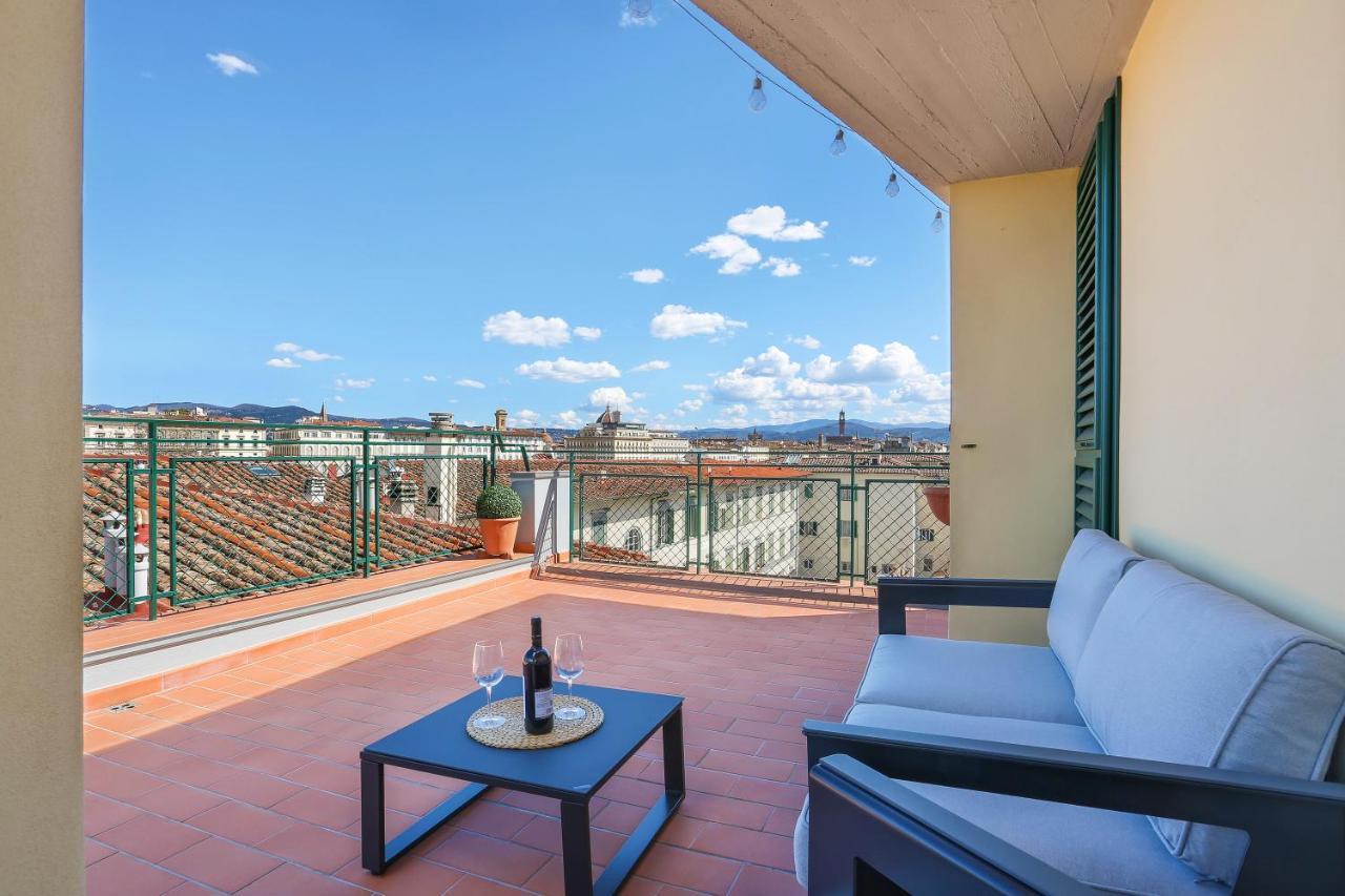 Penthouse With Big Terrace In Oltrarno Daire Floransa Dış mekan fotoğraf