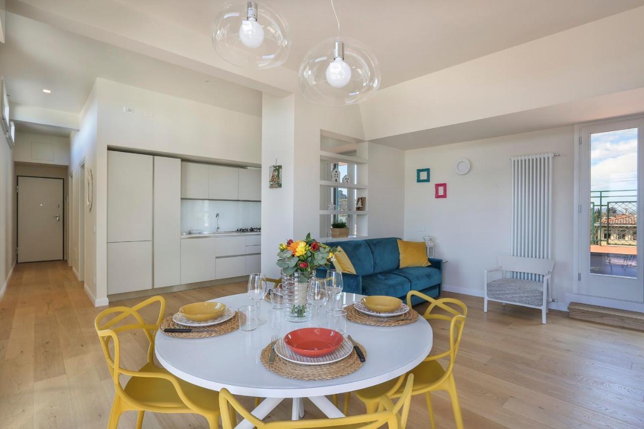 Penthouse With Big Terrace In Oltrarno Daire Floransa Dış mekan fotoğraf